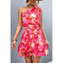 'Kiera' Printed Single Shoulder Dress - Celes Fashion